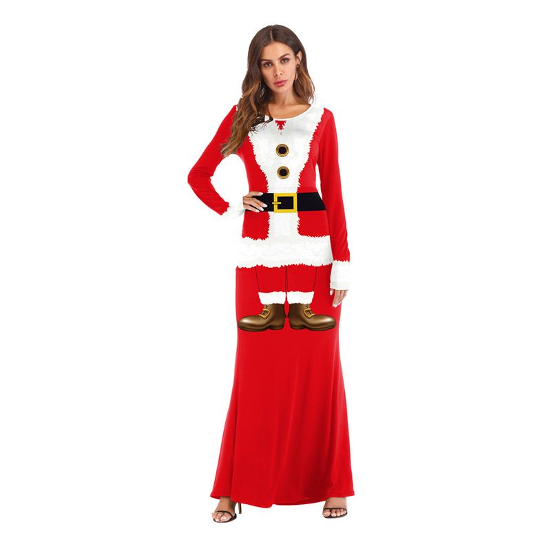 christmas party maxi dress