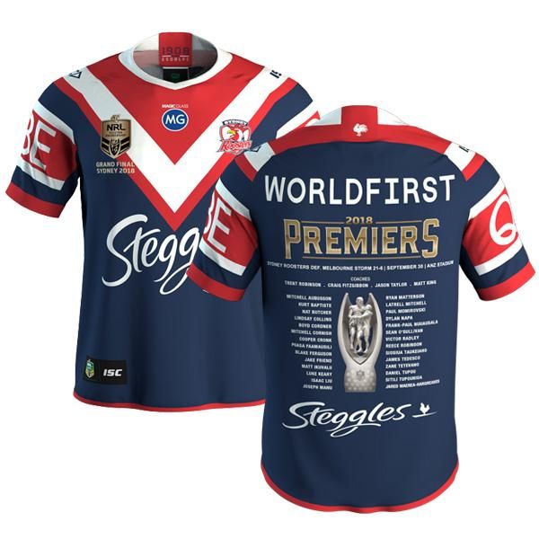 Roosters premiers jersey Clearance