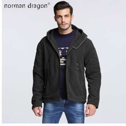 military tactical fleece jacket