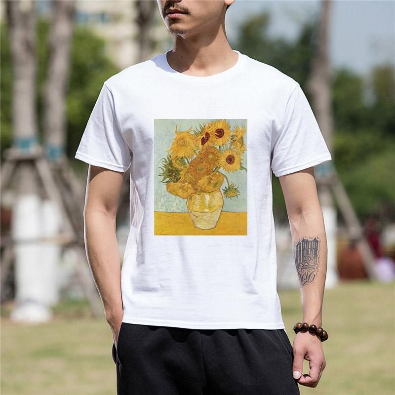 van gogh sunflower shirt