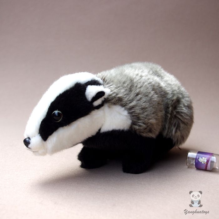 badger stuffed toy