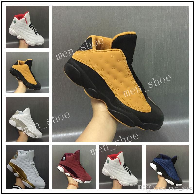 Compre 17 Air Jump Men 13 Xiii Low Pure Money Azul Marino Chutney Negro Oro Trigo Hombres Zapatos De Baloncesto Zapatillas Deportivas Negras Tamano 8 13 A 35 45 Del Men Shoe Es Dhgate Com