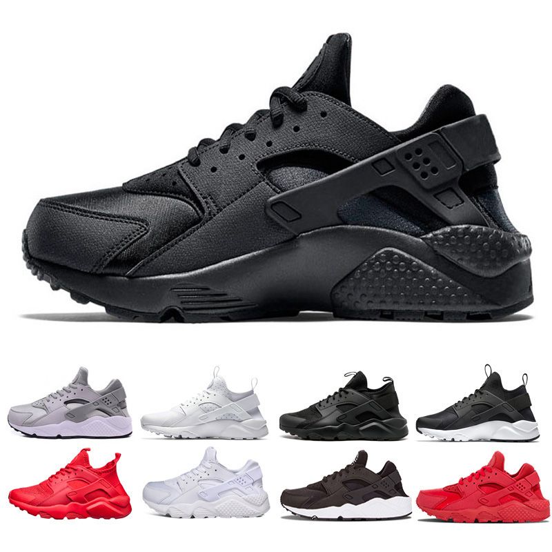 black and red huaraches mens