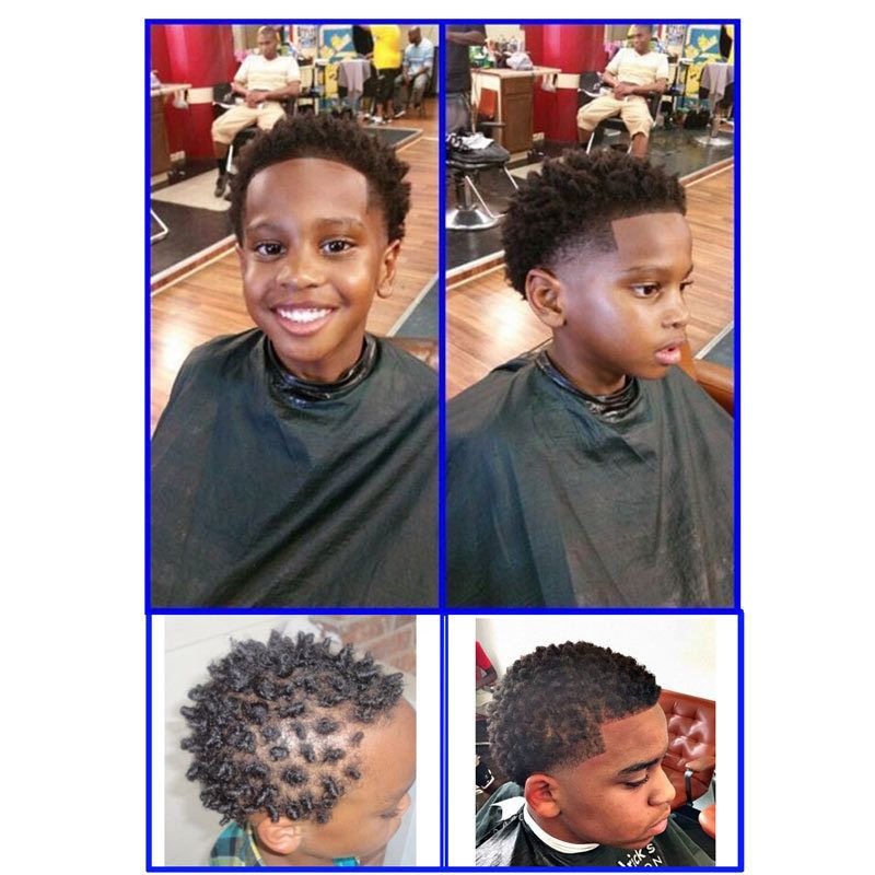 Magic Double Head Sponge Men Barber Hair Brush Black Dreads