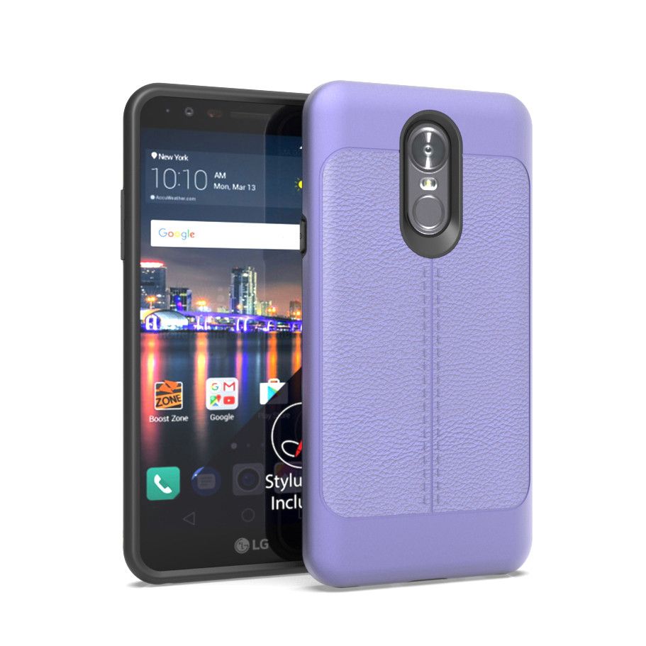 Luxury Armor Leather Litchi Grain Phone Cases For ZTE Sequoia ZMax Pro