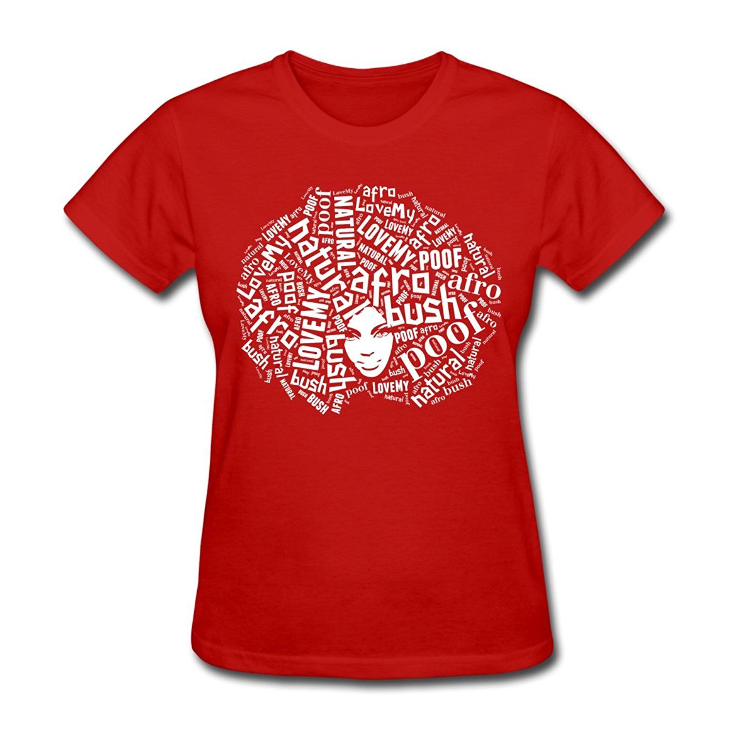 Women S Tee Natural Hair Love My Afro Women S T Shirt Tee Shirts