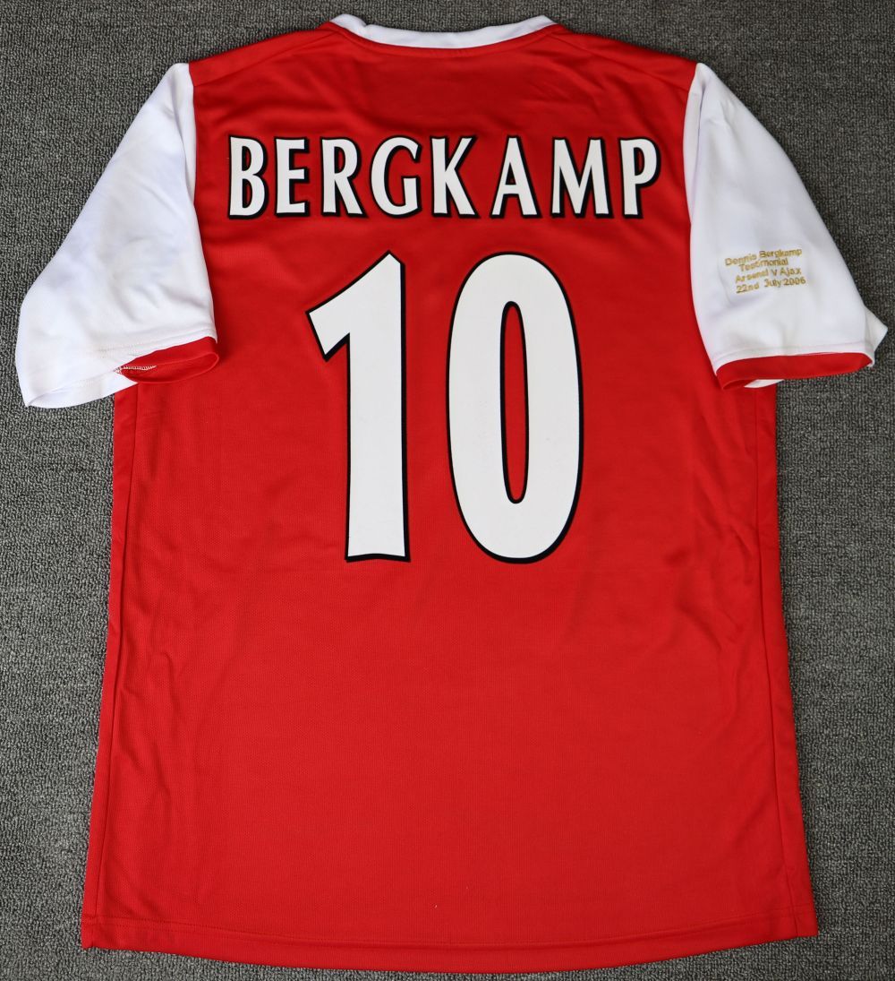 bergkamp jersey number