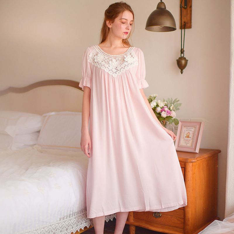 mid calf length night dress