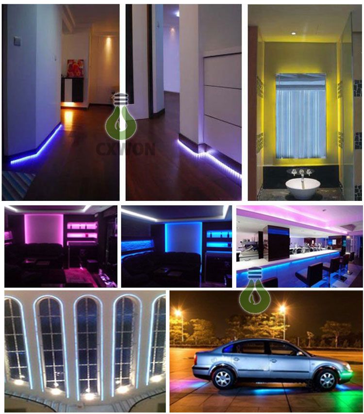 Wifi Led Strip Lights Wireless Smart Phone App Controlled Light Strip Kit 16 4ft 32 8ft 300 Leds 5050 Waterproof Ip65 Led Lights Led Strips 12v