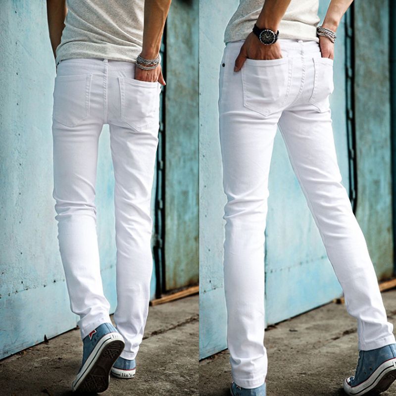 men's colored skinny jeans