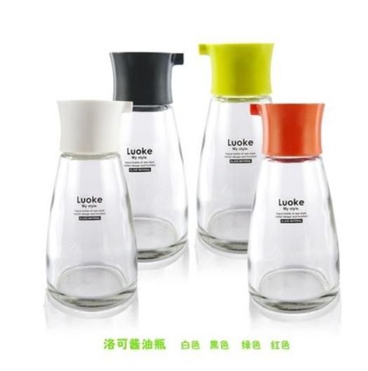 Dripless Glass Soy Sauce Dispenser Pot Controllable Leakproof Olive Oil