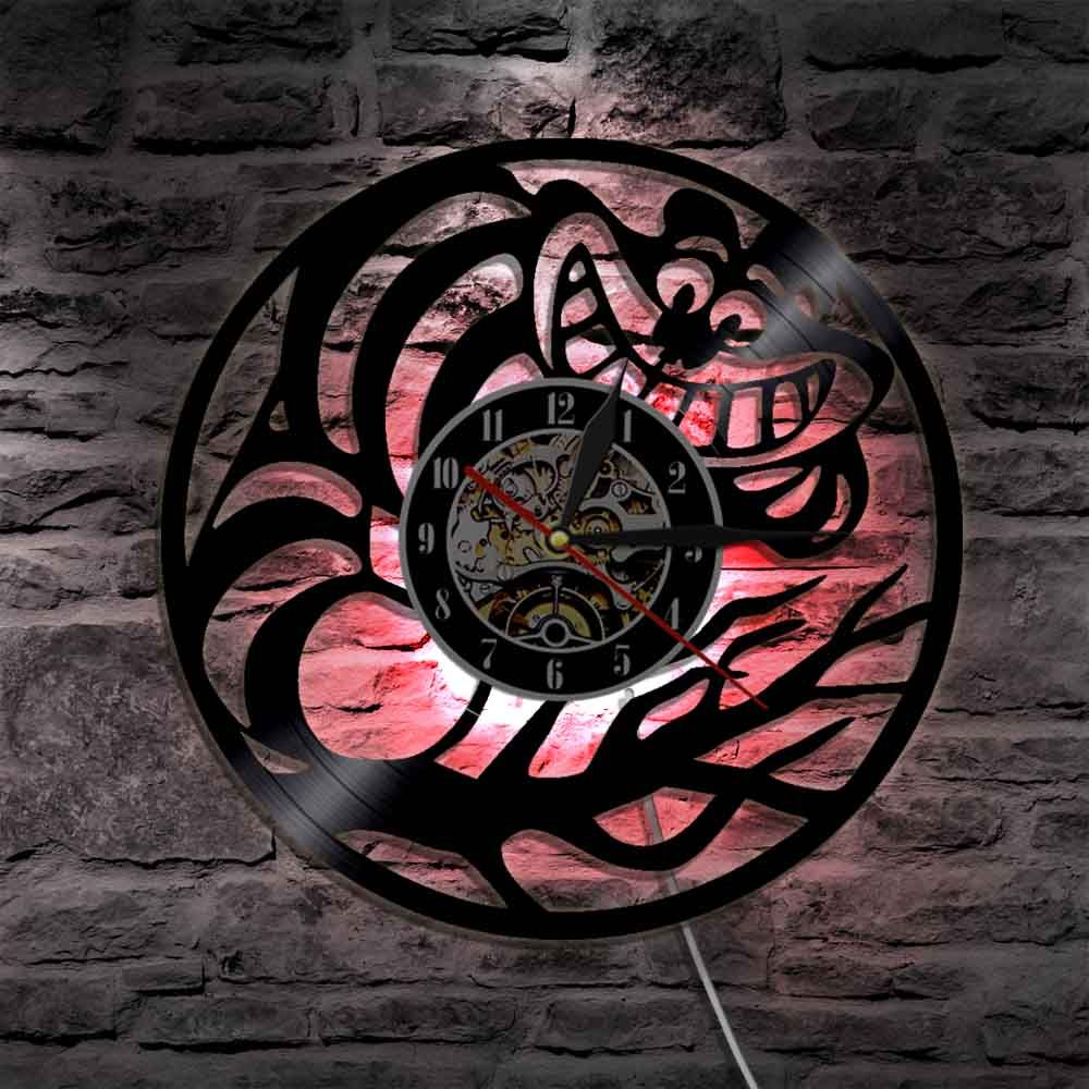 Compre 1 Pieza Alicia En El Pais De Las Maravillas Reloj De Vinilo