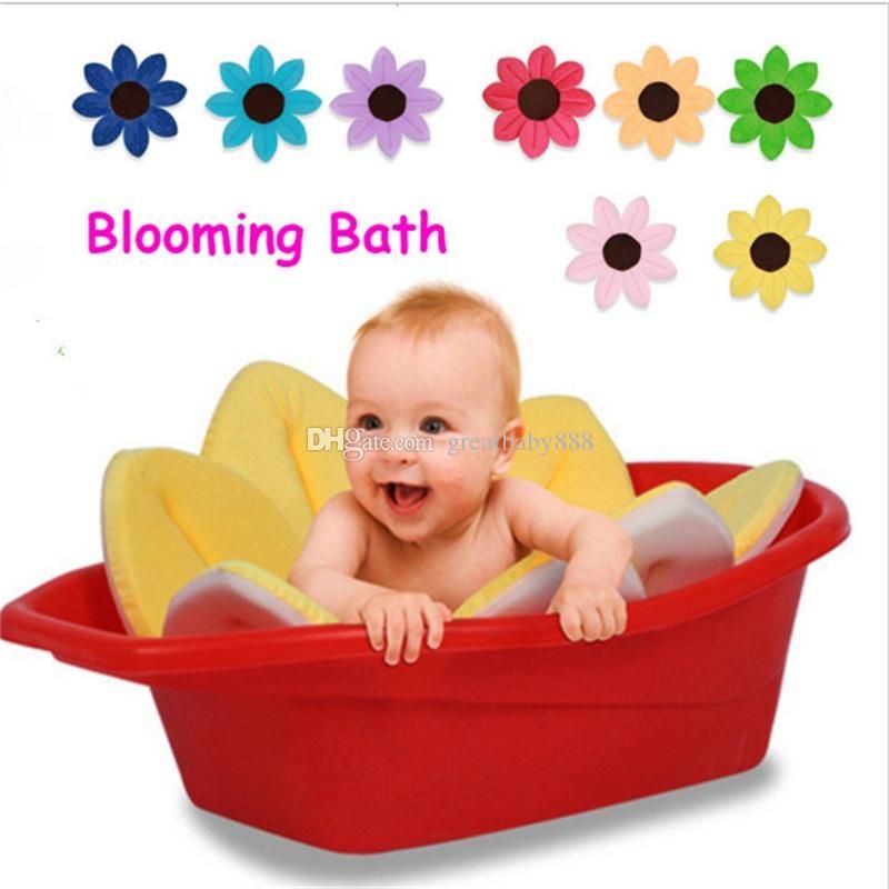 Acheter Bain Fleurissant Bebe Fleur Molle Douce Et Pliable Pour Bebe Se Baignant 11 Couleurs De Qualite Superieure 80cm 31 5 Pouces C2694 De 9 34 Du Hltrading Fr Dhgate Com