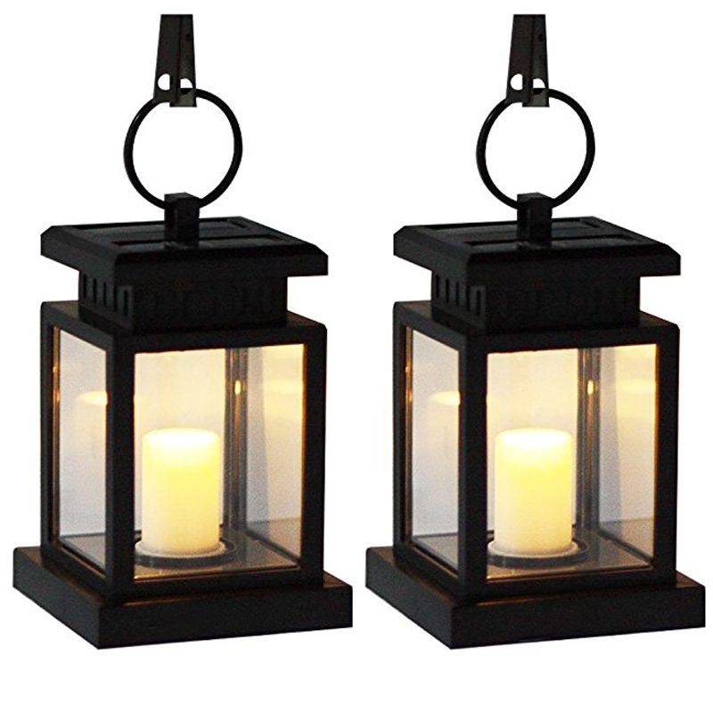 2020 Led Solar Lantern Candle Lights Vintage Powered Hanging 2020 Led Solar Lantern Candle Lights