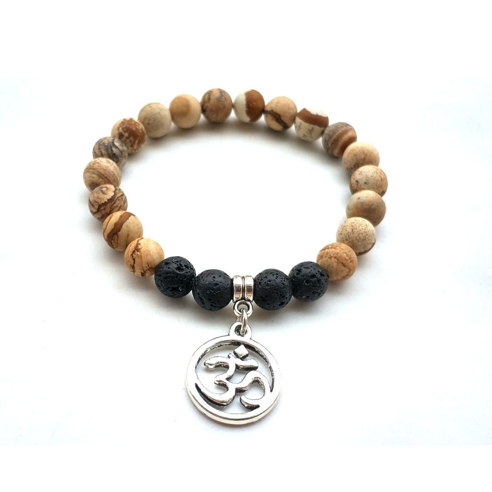 Pulsera De Cuentas Naturales Pulsera De Árbol De Vida De De Pulsera De Cuentas Naturales Pulsera De Árbol De Vida De De