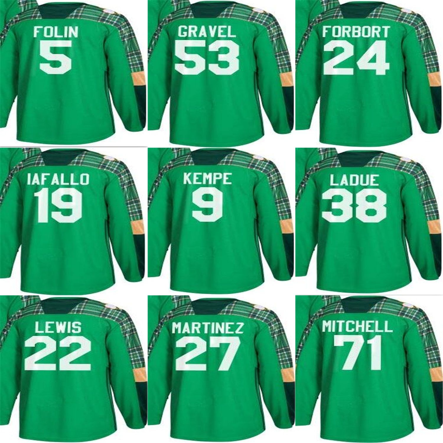 los angeles kings st patrick's day jersey
