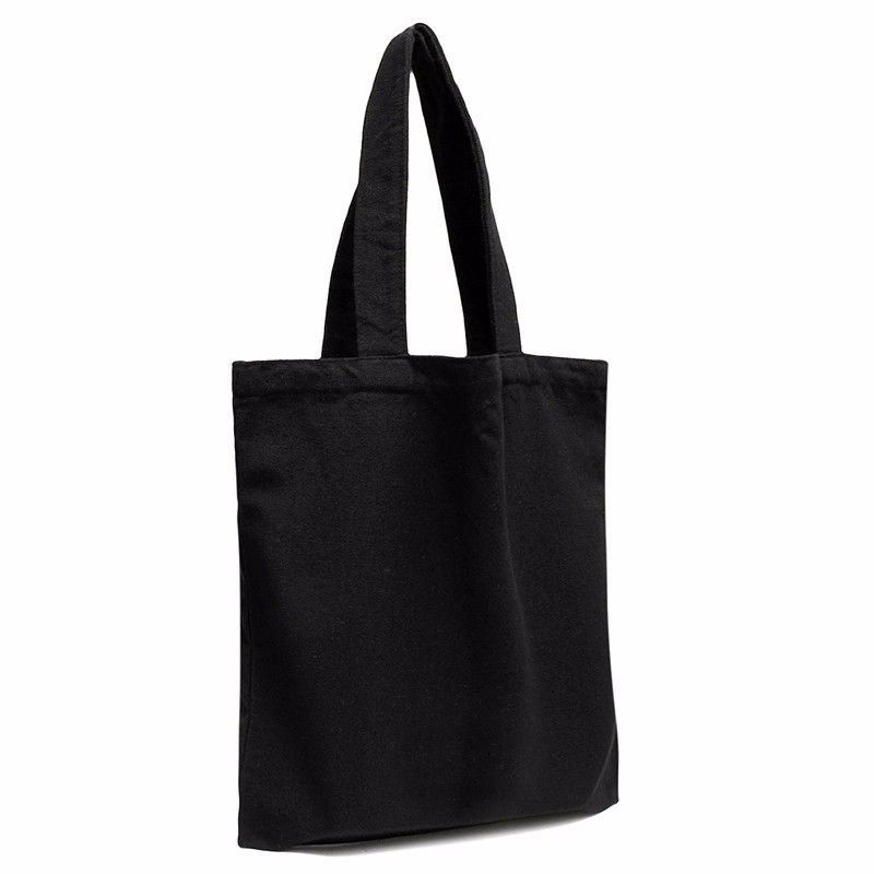 black reusable shopping bolsas