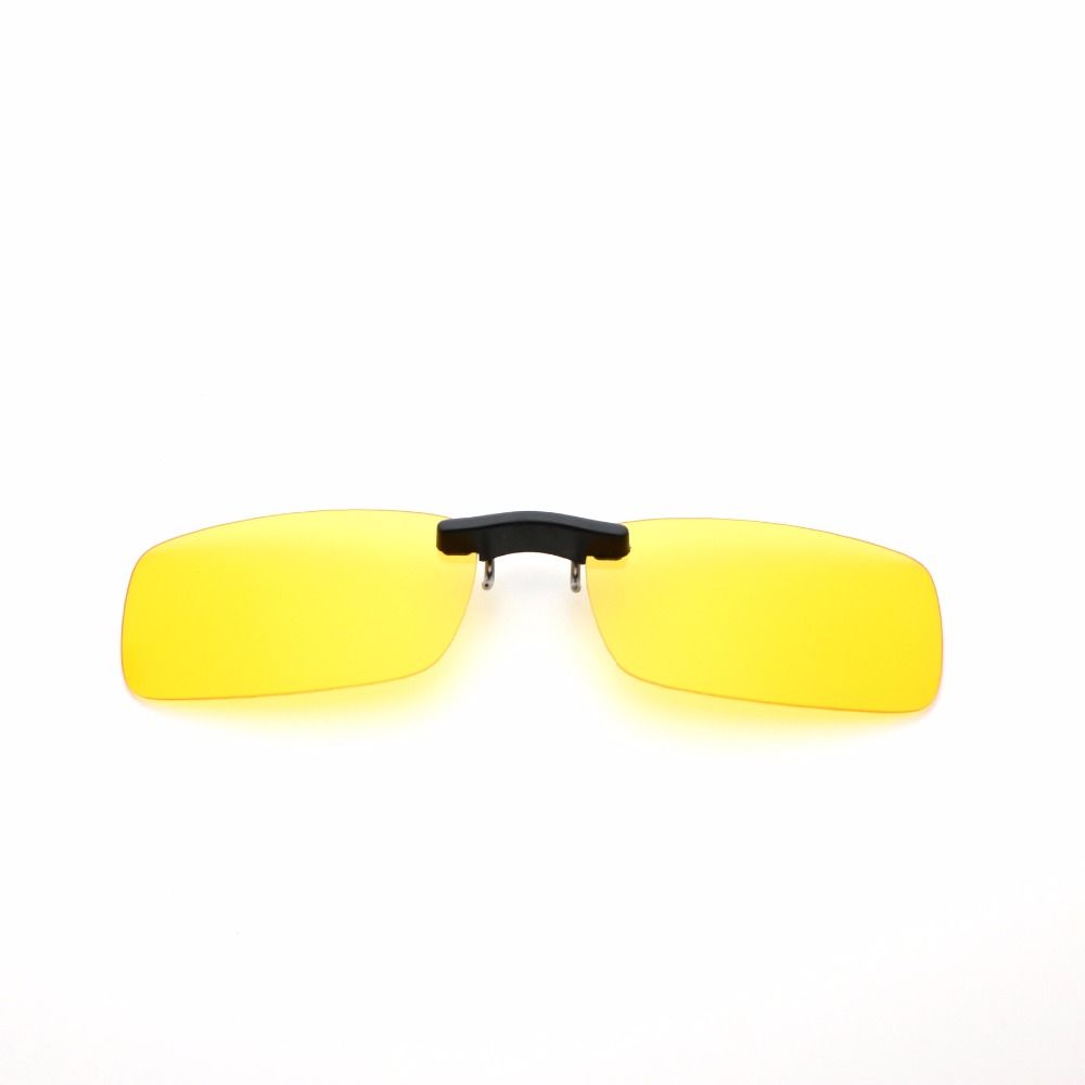 Fashion Plastic Clip-On Lens 0103 PC Night Vision Sunglasses Driving Glasses