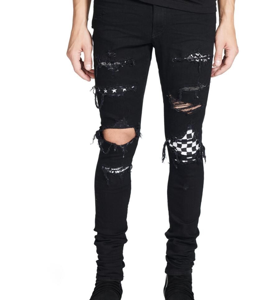 jeans neri uomo slim