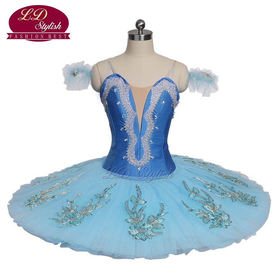 tutu bleu fille
