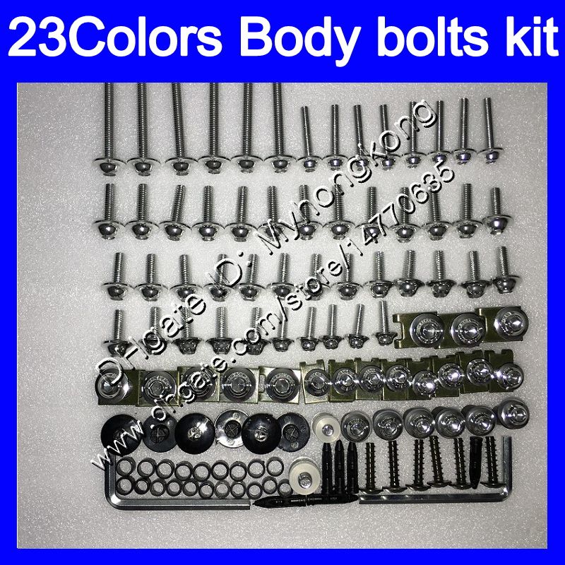 Bolts Screws Fasteners GSXR 600 1992 1993 Suzuki GSX-R600 92 93 Motorcycle Fairing Bolt Kit