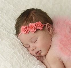 hair flowers small