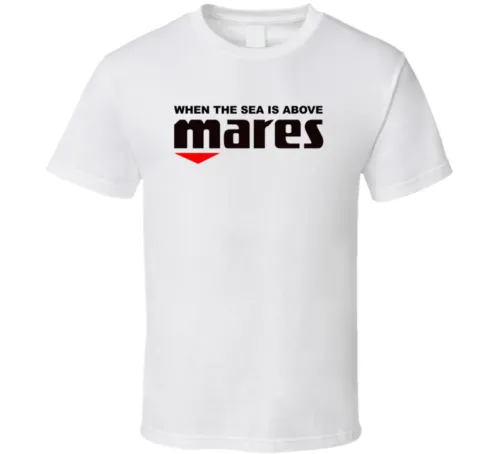 S-XL schwarz oder blau Mares Logo T-Shirt Gr 