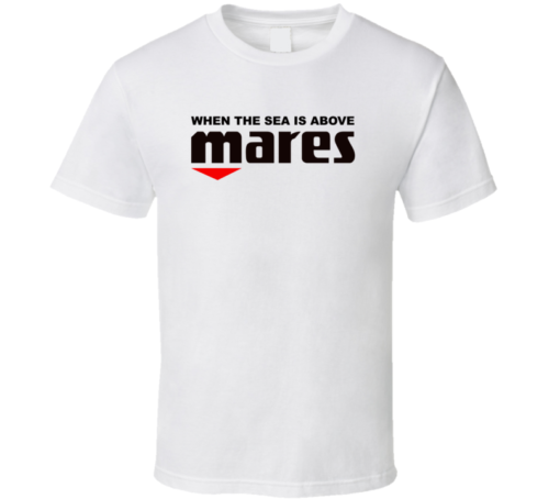 S-XL schwarz oder blau Mares Logo T-Shirt Gr 