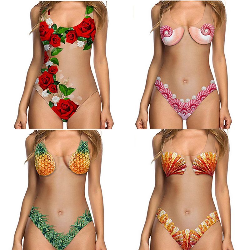 cute women's one piece swimsuits