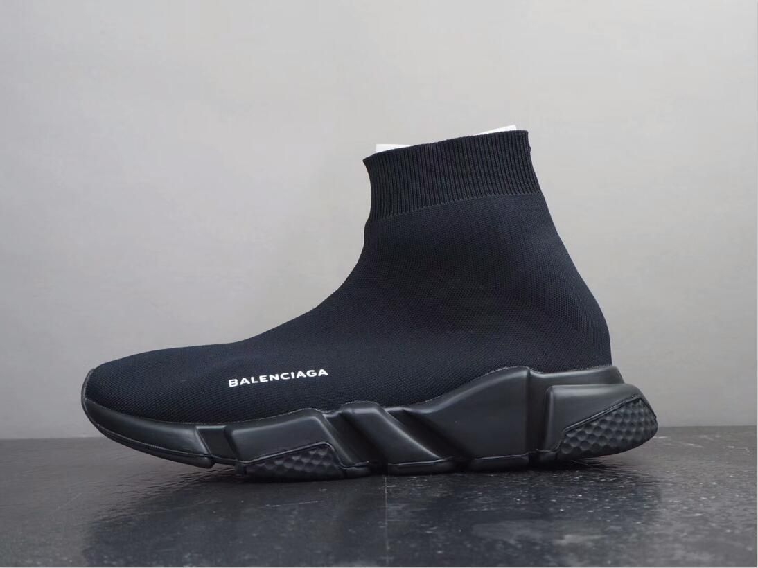 balenciaga speed trainer grise pailletée Le Cocagne