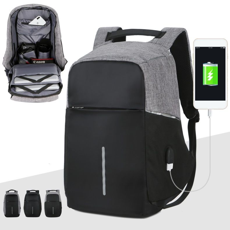15 inch laptop backpack usb charging anti theft backpack men travel backpack waterproof school bag male mochila