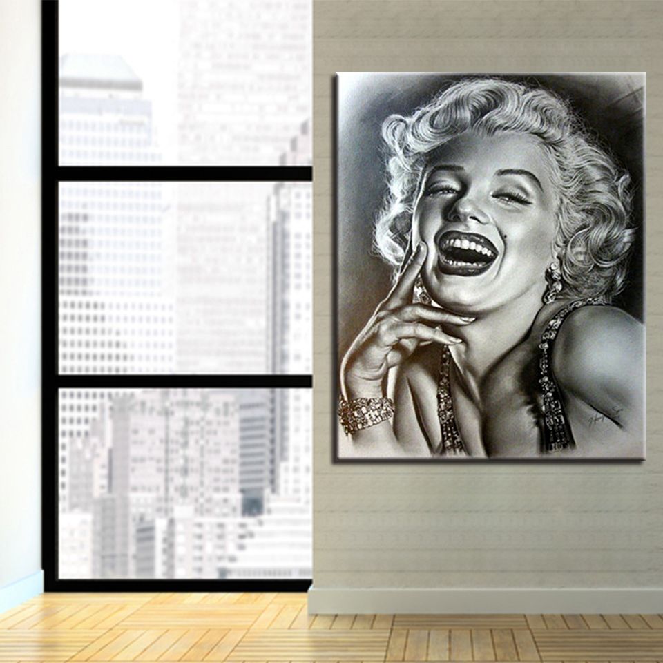 2020 Diy Painting By Numbers Kits Drawing Marilyn Monroe Oil Pictures Handpainted Coloring On Canvas For Home Decor Art Figure Paints From Solutionwinni 25 51 Dhgate Com