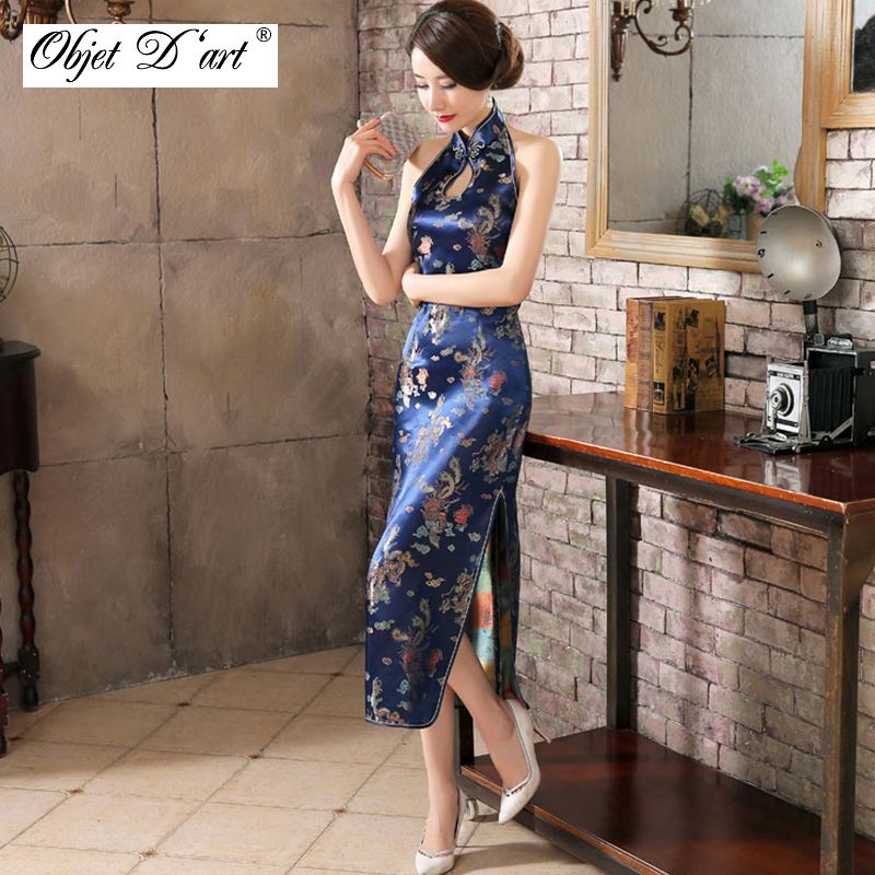 Sexy Sleeveless Cheongsam Backless 