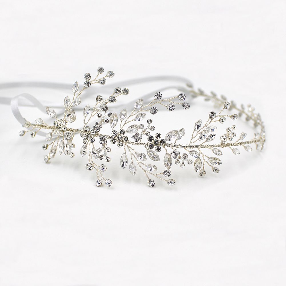 Latest Designs 2018 Tiaras Wedding Hair Vine Rhinestone Crystal