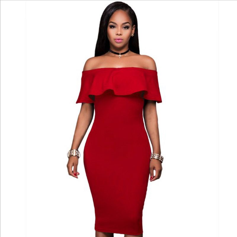 strapless midi cocktail dress