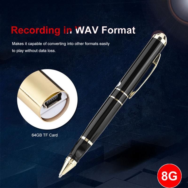 8GB 16GB Digital Voice Recorder Pen Protable Pocket Audio Sound Voice