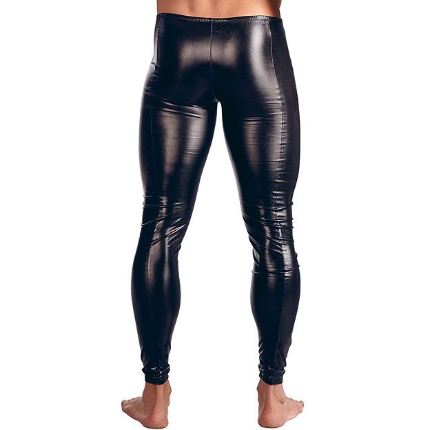 patent leather pants mens