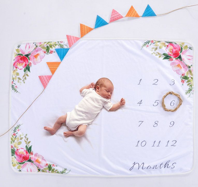printed baby blankets