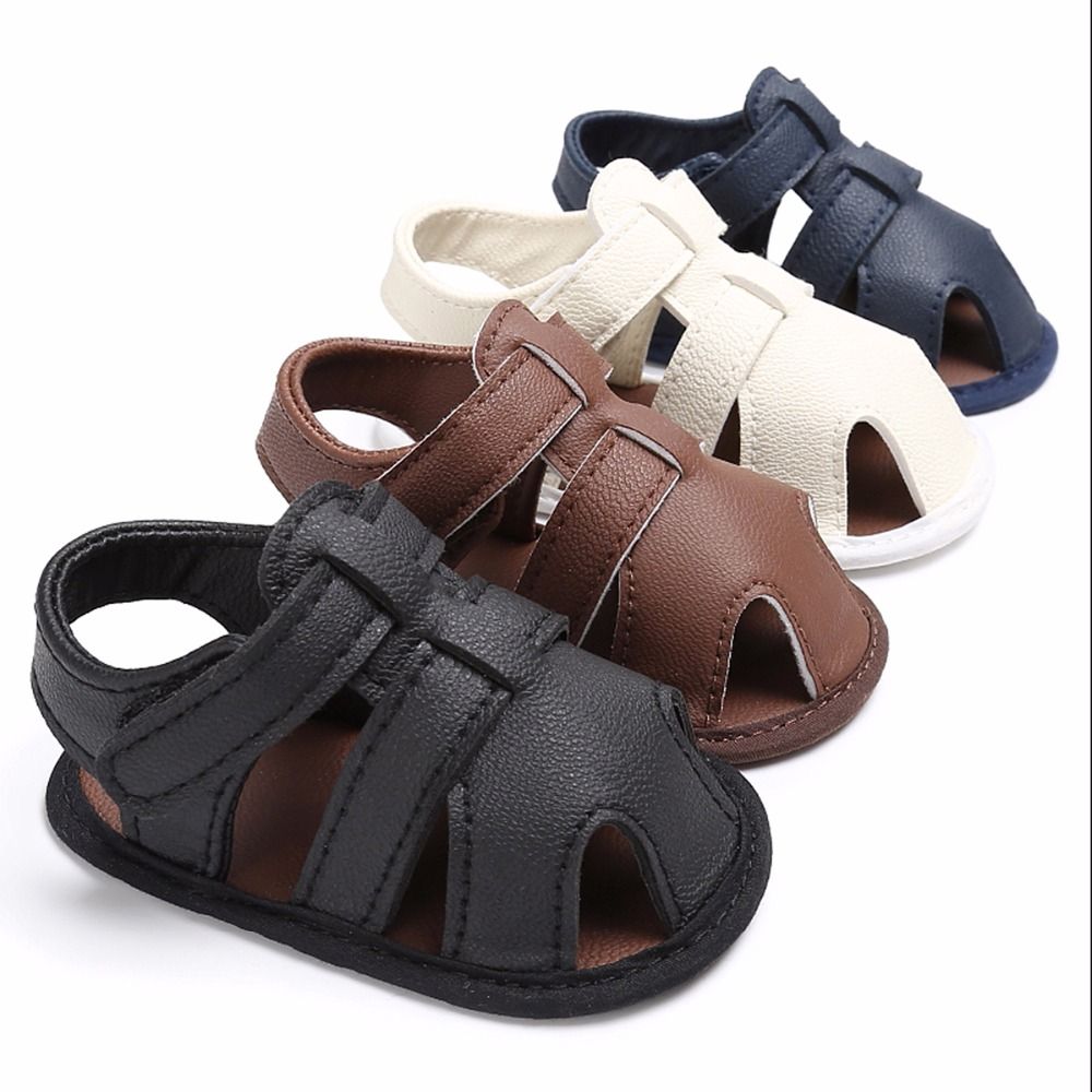 baby boy leather sandals