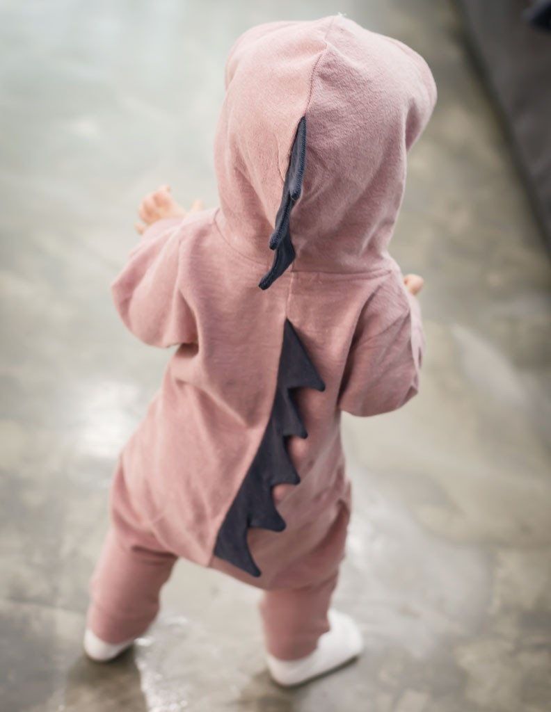 BriskyM Infantile bébé Halloween avocat Costume chaud hiver garçon fille à manches longues à capuche polaire barboteuse combinaisons tenues