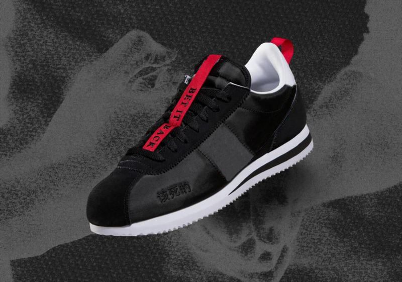 Nike cortez store kenny femme rouge
