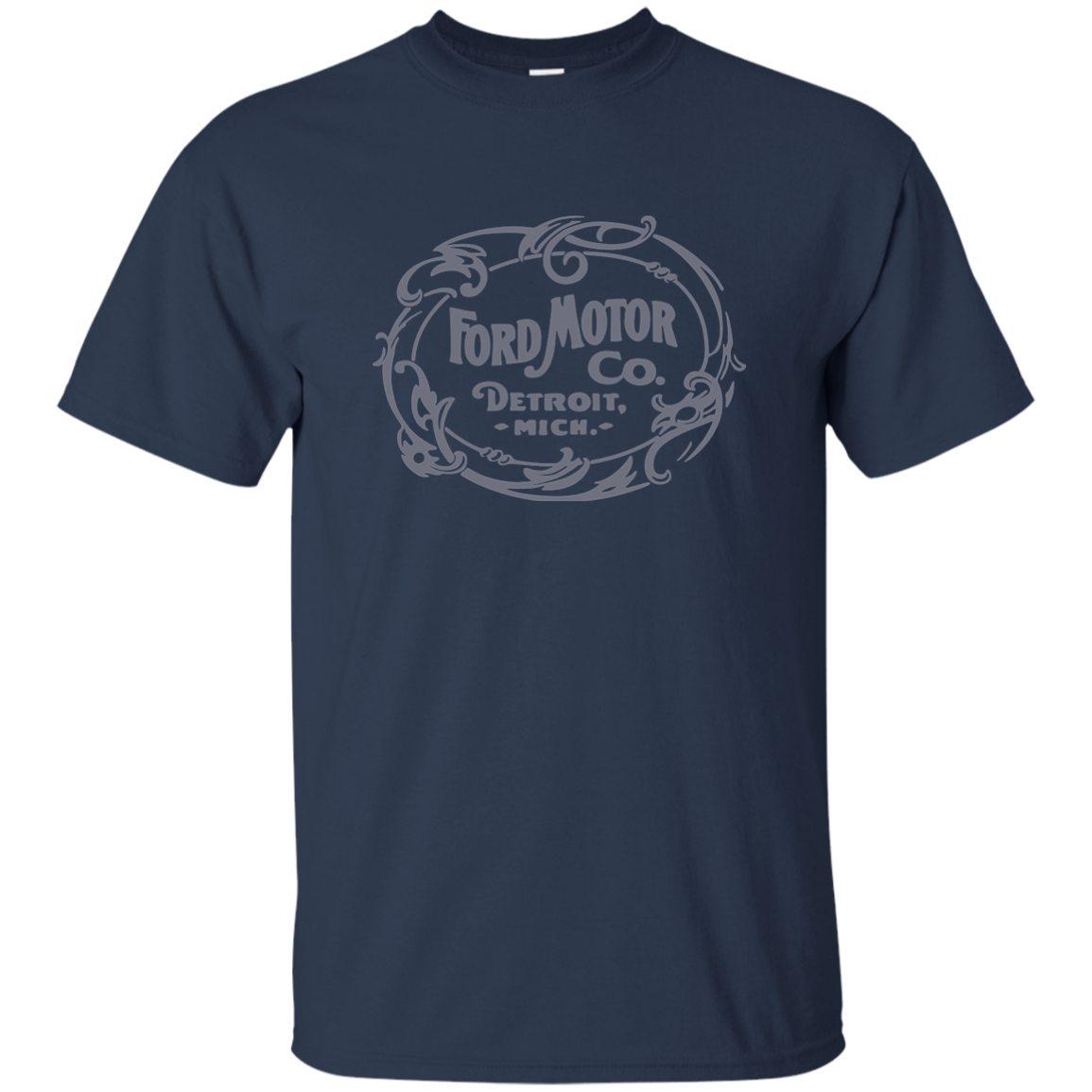Graphic Cotton T Shirt Short /& Long Sleeve Ford Motor Company