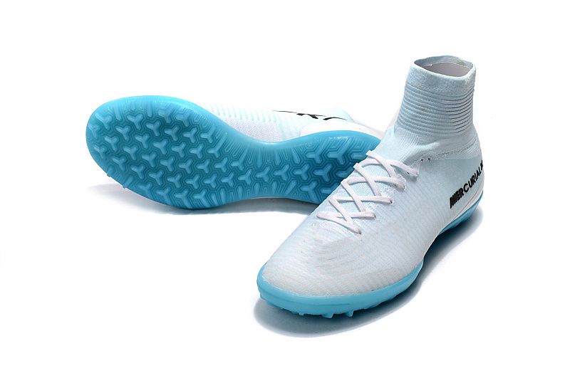 blue indoor soccer shoes