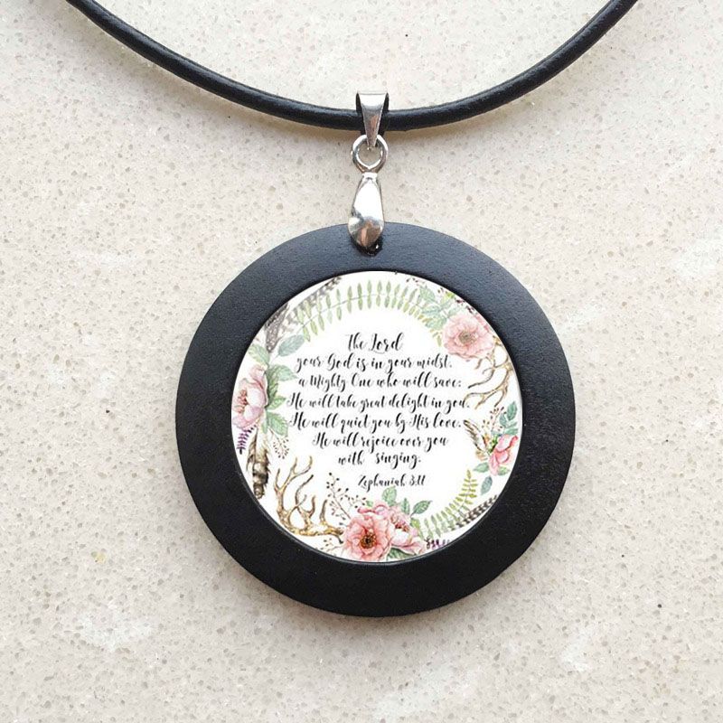 Wholesale The Lord Your God In Your Midst Zephaniah 3 17 Bible Verse Charm Necklace Quote Jewelry Fashion Gift For Christian Women Ruby Necklace Wholesale The Lord Your God In Your Midst Zephaniah 3 17 Bible Verse Charm Necklace Quote Jewelry Fashion Gift For Christian Women Ruby Necklace