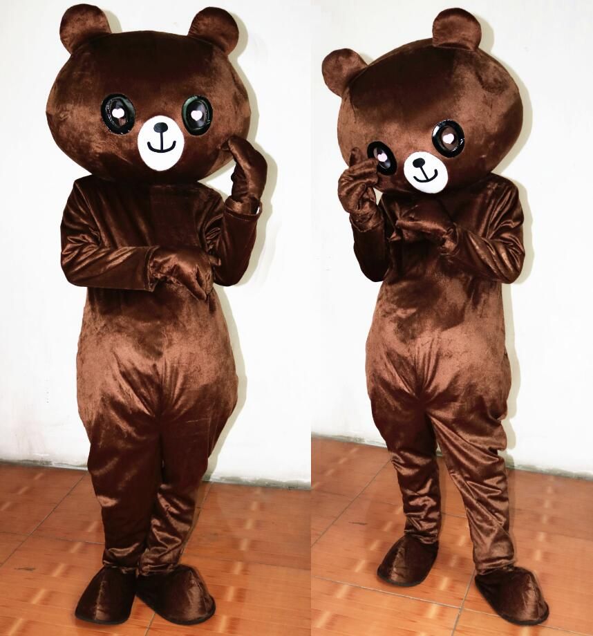 brown teddy bear costume