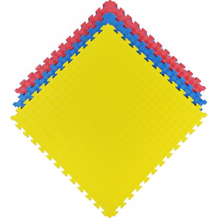 Gray Black 5 Lines Texture Taekwondo Tatami Mat Eva Foam Gym Mat