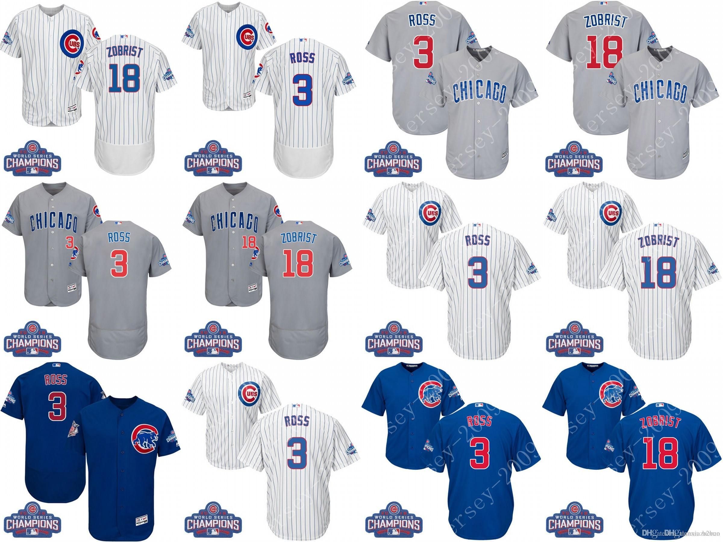 cubs world series champions jersey