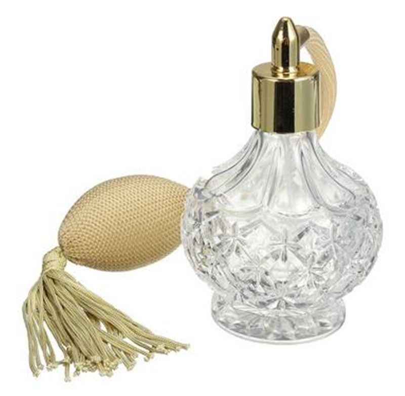Grosshandel Leere 80ml Klar Kristall Vintage Parfum Flasche Gold Lange Spray Quasten Parfum Zerstauber Pumpe Nachfullbare Glasflaschen China Von Youlimayi01 5 75 Auf De Dhgate Com Dhgate