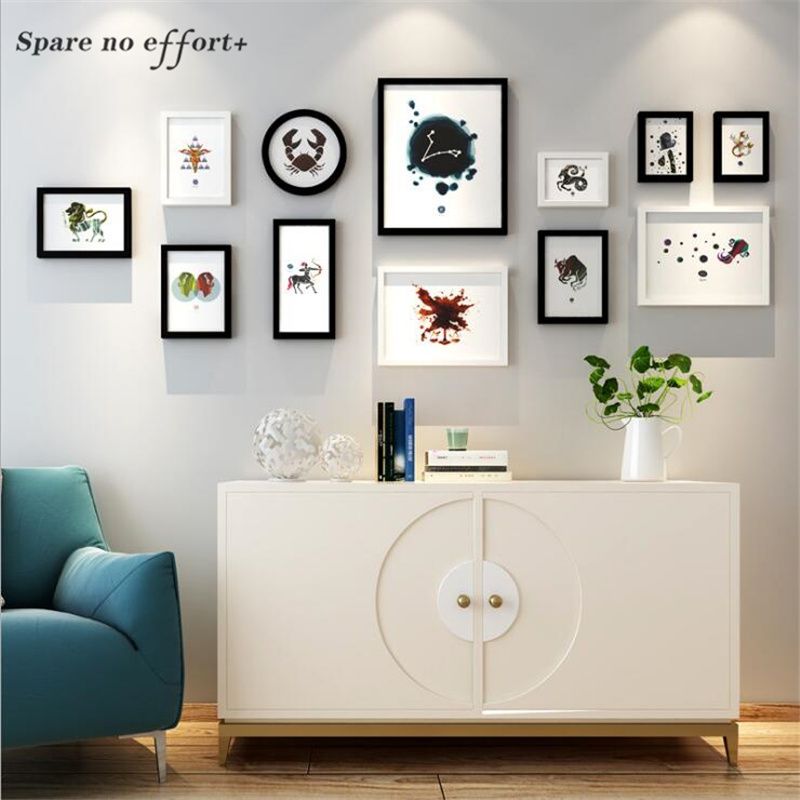 2020 European Collage Photo Frame Multi Size Vintage Picture