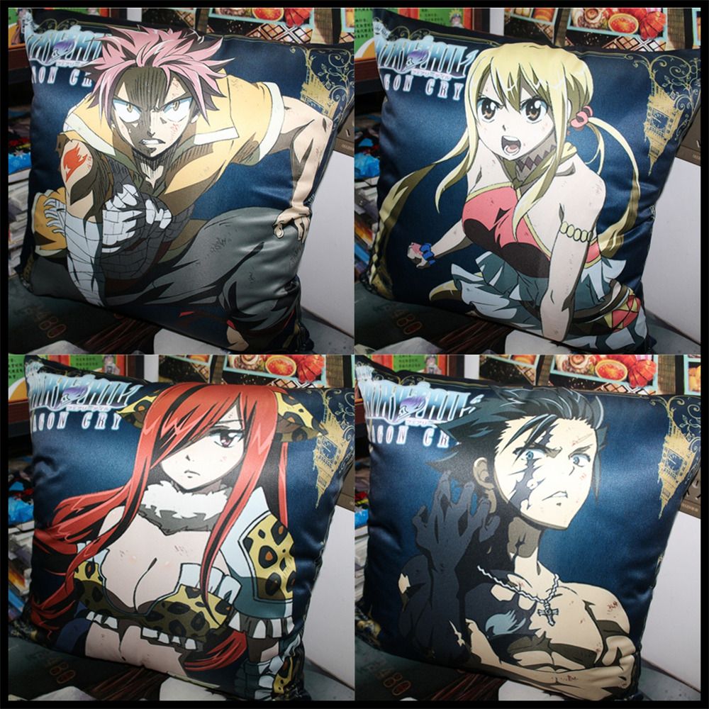 21 Anime Fairy Tail Dragon Cry Etherious Natsu Dragneel Lucy Heartfilia Gray Fullbuster Erza Scarlet Soft And Comfortable Cushion Pillow From Fangcheng18 25 13 Dhgate Com
